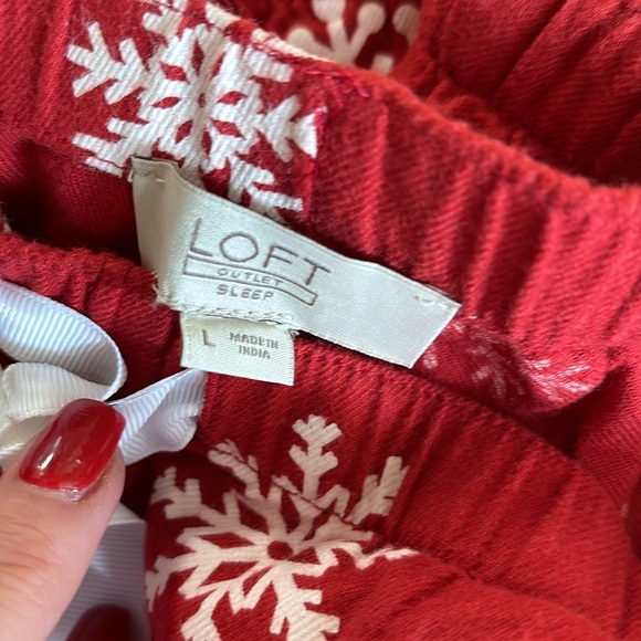 NWT!!  Loft women’s Christmas pajamas - Picture 4 of 6